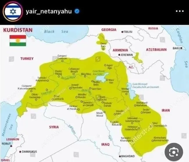 Netanyahu'nun oğlu Yair'in paylaşımı (Sosyal medya/Yair Netanyahu'nun hesabı)