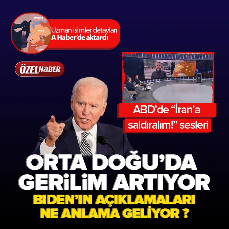 ABD’de İran’a saldıralımsesleri!