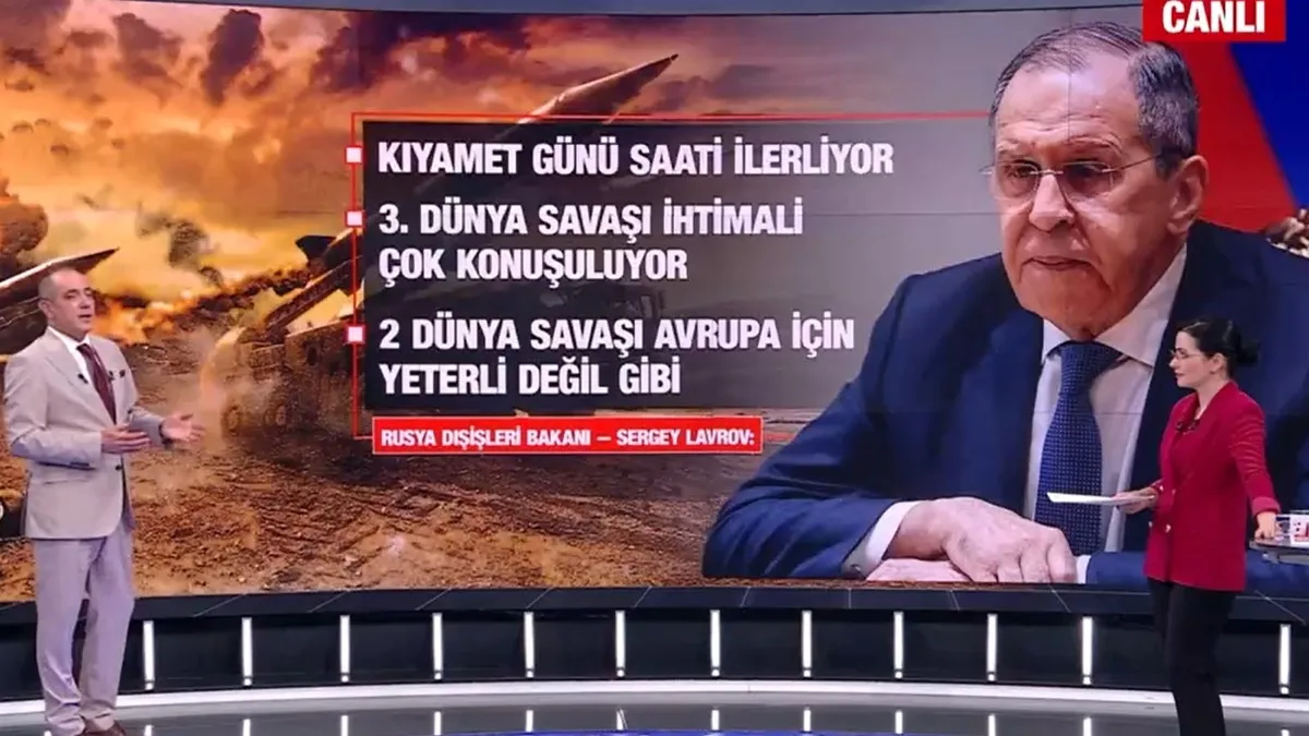 A Haber’de uzman isimden çarpıcı yorum: Lavrov neden "kıyamet günü yaklaşıyor" dedi?