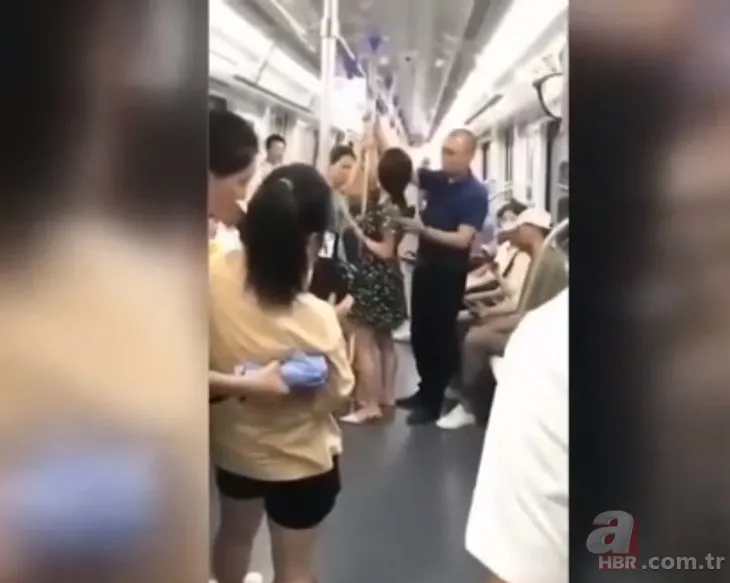 Metroda iğrenç olay! Sosyal medya bu olayı konuşuyor