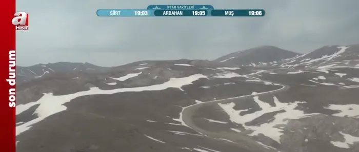 A Haber Van-İran sınırındaki duvar hattını görüntüledi