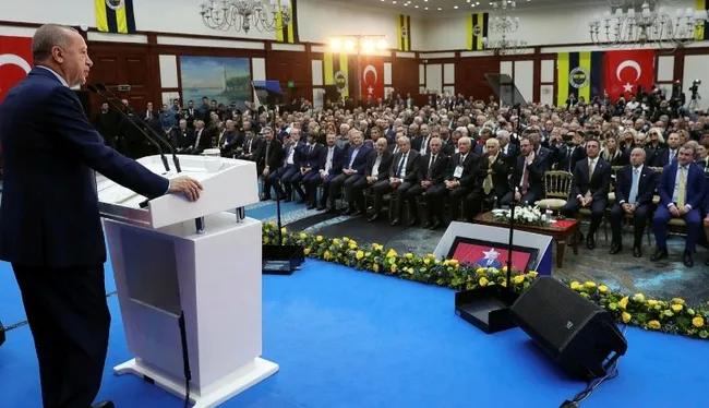 Başkan Erdoğan'dan Fenerbahçe Yüksek Divan Kurulu Toplantısı'nda önemli açıklamalar - 6