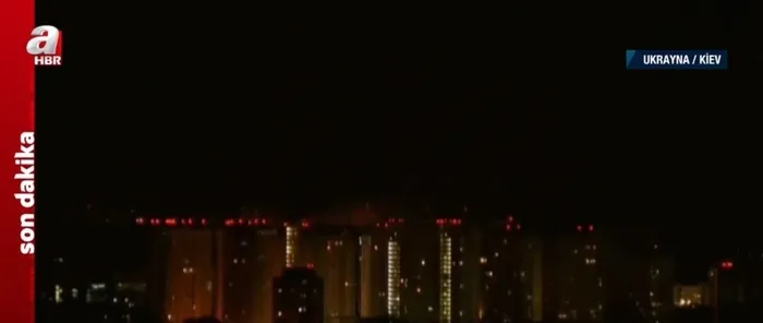 SON DAKİKA | Rus saldırısında Kiev’in bombalanma anı: 28 ölü