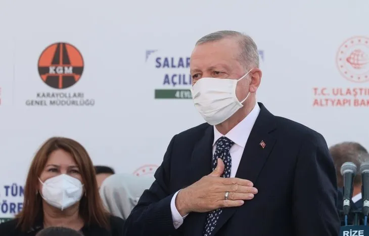 Başkan Recep Tayyip Erdoğan’a Rize’de sevgi seli! Çocuklardan ’Tayyip Dede’ sloganları