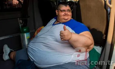 Dünyanın en şişman insanı şaşırttı! 200 değil 300 hiç değil! Kilosunu tahmin bile edemezsiniz 7