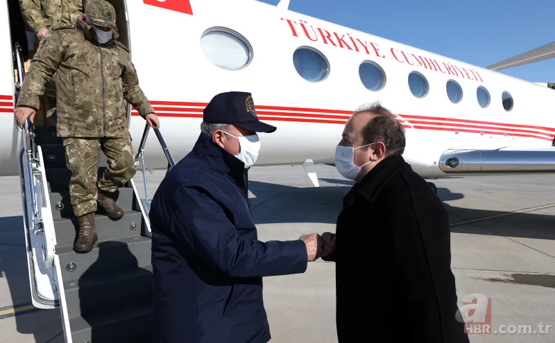 Milli Savunma Bakanı Hulusi Akar Irak sınırında! Sıfır noktasında kritik toplantı 6