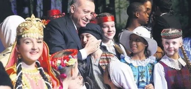Başkan Erdoğan bizim göz bebeğimiz