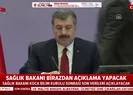 Sağlık Bakanı Fahrettin Koca koronavirüste son vaka sayısını açıkladı