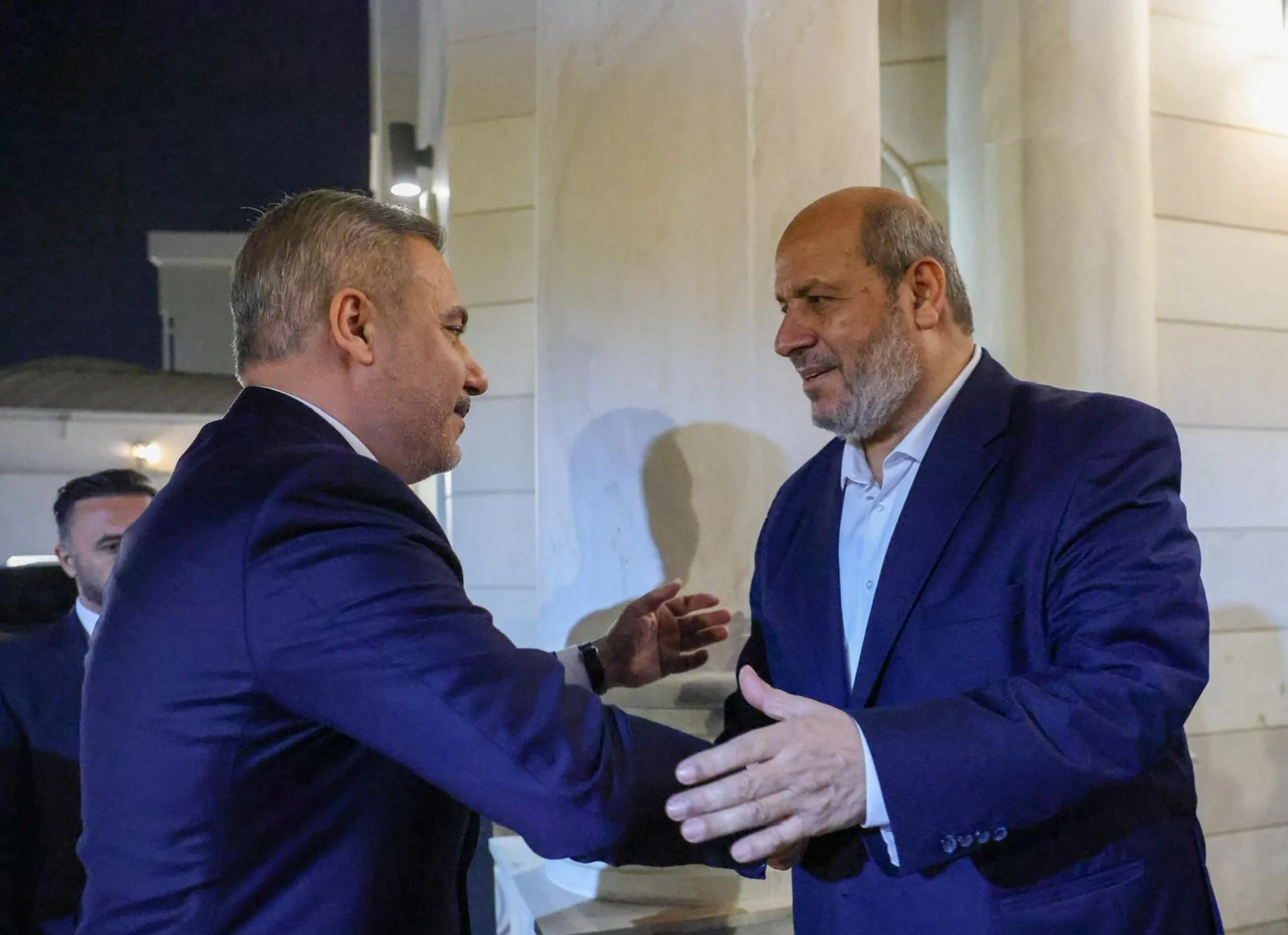 Bakan Fidan'dan Hamas Siyasi Büro Üyesi Hayye'ye Taziye Ziyareti