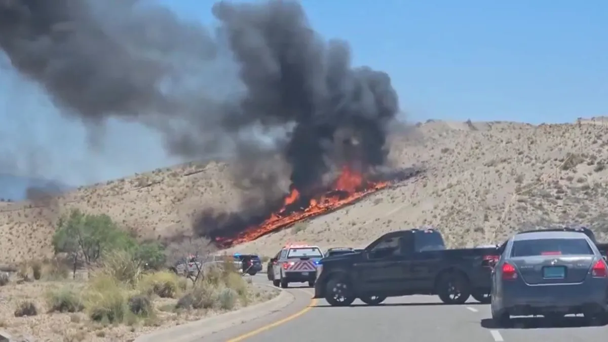 ABD'de F-35 uçağı düştü! Pilot uçak düşerken kendisini fırlattı | Detaylar A Haber'de