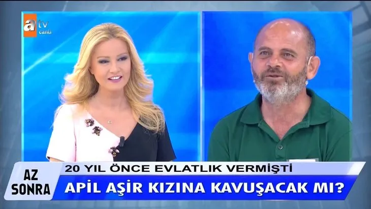 Müge Anlı canlı yayınında ‘mesafeli’ kavuşma! Apil Yılmaz 20 yıl sonra kızıyla kucaklaştı