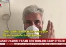 Son dakika: İzmirde maske takın uyarısı yapan doktorlara saldırı |Video