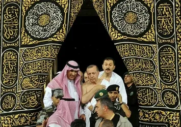 Cumhurbaşkanı Erdoğan kutsal topraklarda