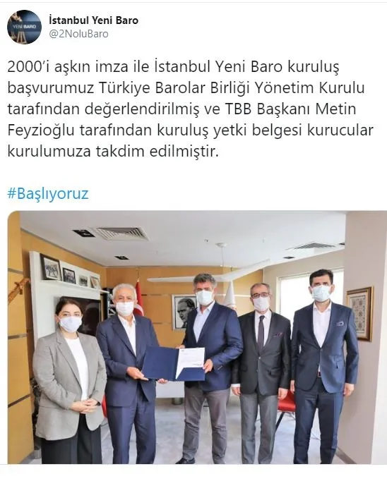 İstanbul 2 No'lu Baro’nun kurulması için onay verildi - 2