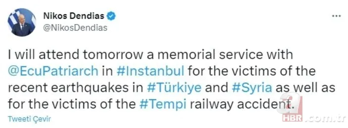 Yunanistan Dışişleri Bakanı Nikos Dendias'tan kriz çıkaracak sözler! İstanbul ismini kullanamadı 5