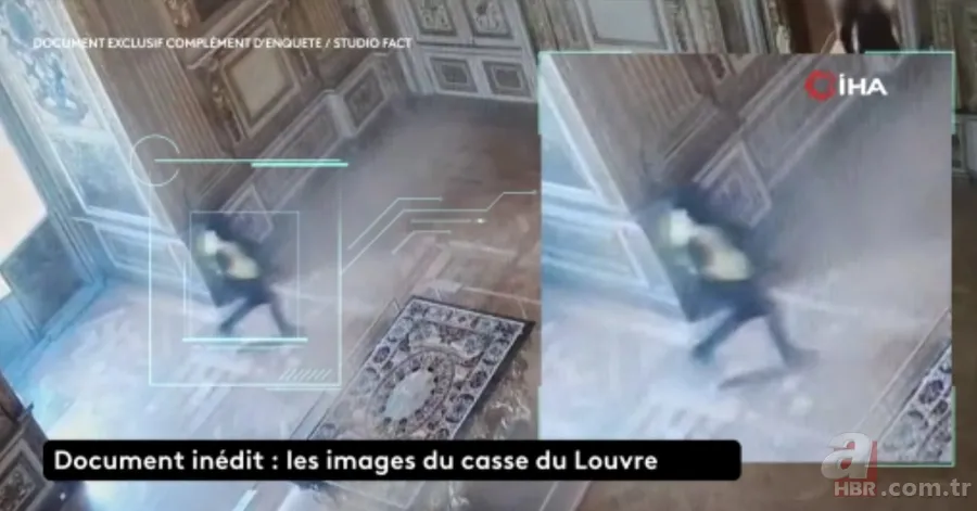 Fransa'da tarihi vurgun! Louvre Müzesi soygununa ait yeni görüntüler ortaya çıktı 2