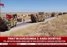 Fıratın doğusuna kara devriyesi...