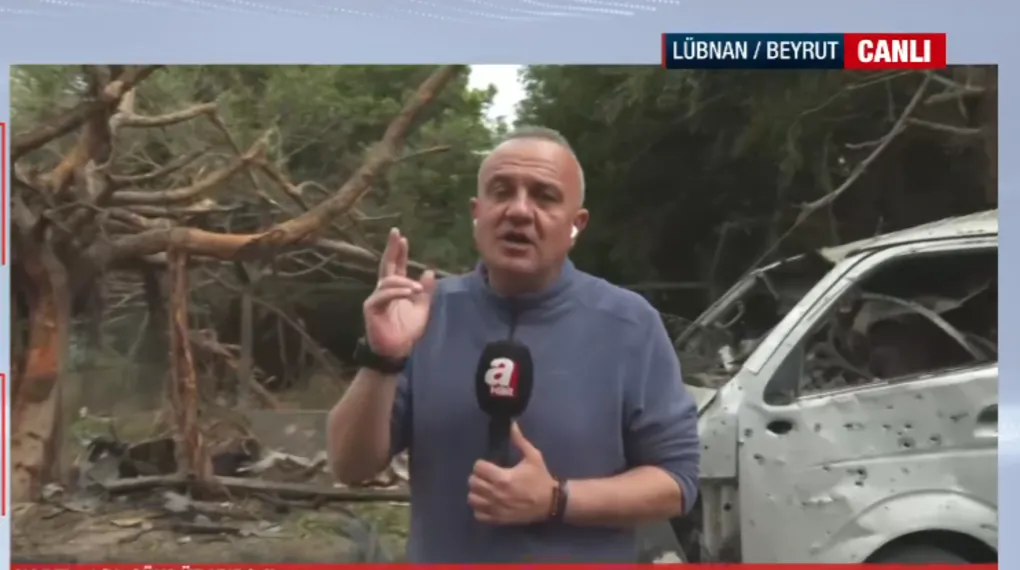 Katil İsrail'den Beyrut'a kanlı saldırı