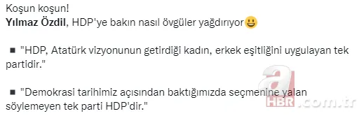 Sözcü yazarı Yılmaz Özdil bildiğiniz gibi! Terör örgütünün siyasi şubesi HDP'yi öve öve bitiremedi 9