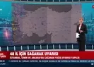 48 il için sağanak uyarısı