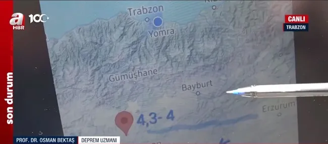 Gümüşhane’de 2 günde 29 deprem! Diri fay hattının olmadığı Gümüşhane neden sallanıyor?