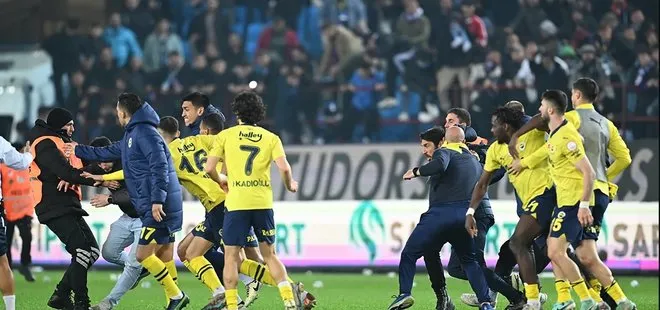 Olaylı Trabzonspor - Fenerbahçe derbisi! Cezalar belli oldu