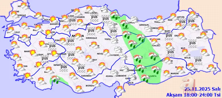 Meteoroloji’den uyarı! Sis, pus, sağanak… Hepsi aynı anda geliyor 11