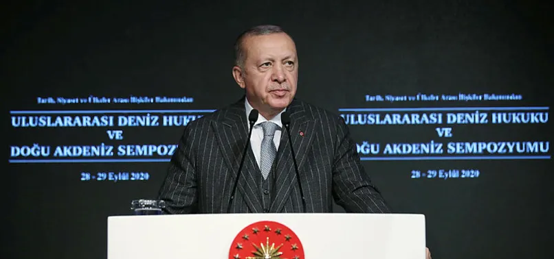 Son dakika: Başkan Erdoğan'dan Doğu Akdeniz Sempozyumu'nda önemli açıklamalar