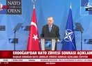 Başkan Recep Tayyip Erdoğan NATO Zirvesi’nde konuştu