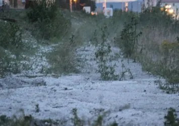 Kars'ta dolu etkili oldu