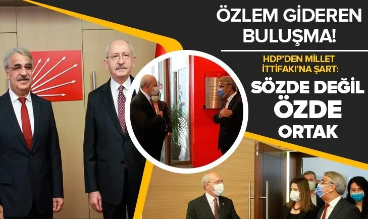 Millet İttifakı'nda HDP var mı | HDP'den Millet İttifakı'na şart: Sözde değil özde ortak