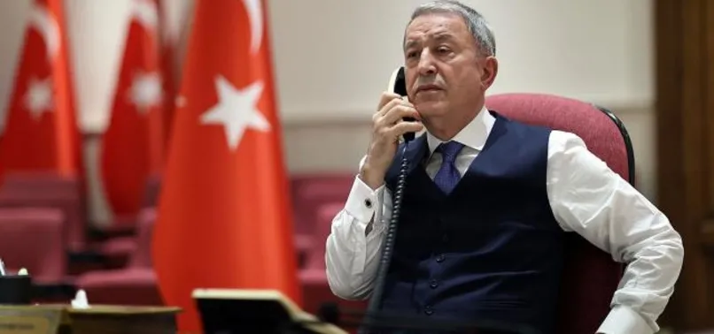 Bakan Akar Ukraynalı iki bakanla görüştü: Ana gündem tahıl sevkiyatı