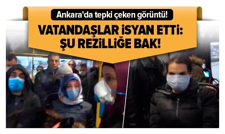 Ankara'da tepki çeken görüntü! Vatandaşlar isyan etti: Şu rezilliğe bak, CİMER'e şikayet edeceğim