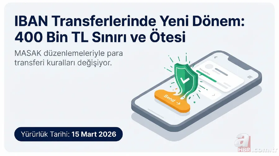 IBAN'la para gönderenler dikkat: Kurallar yeniden yazılıyor, 400 bin liraya çıkacak 7
