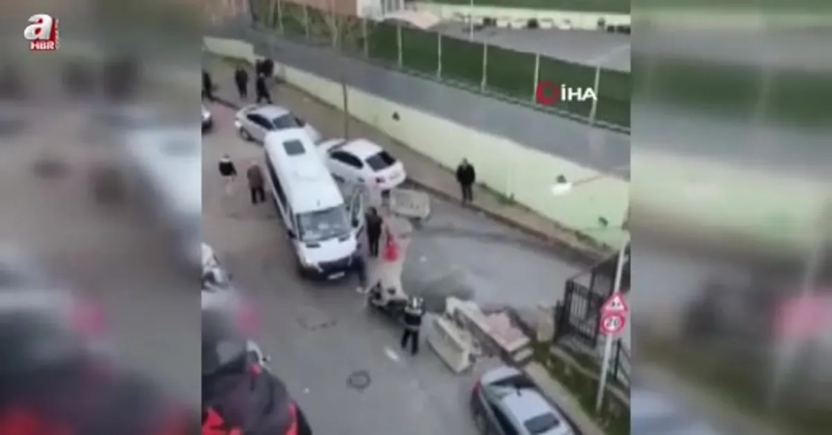 Servis şoförünü kuzenine vurdurdu