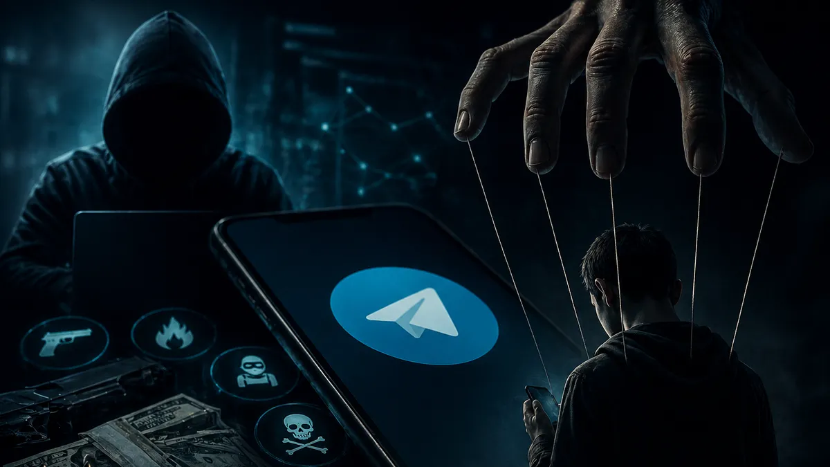 Telegram'da kan donduran tetikçilik borsası! Çocuklarımızı robota dönüştürüp ölümün kucağına itiyorlar