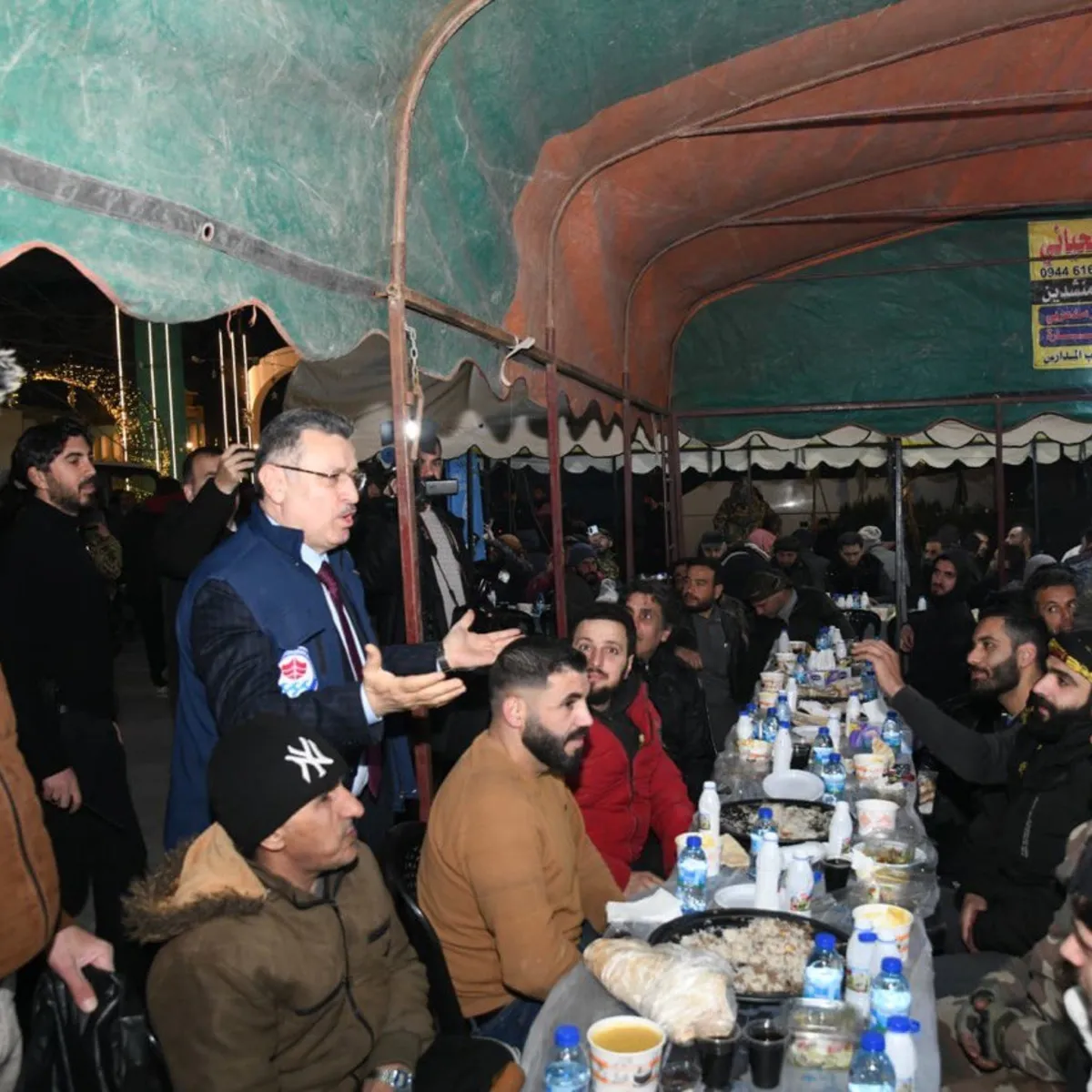 Trabzon’dan Halep’e kardeşlik sofrası! Belediye Başkanı Genç ve heyeti mazlumlarla bir araya geldi