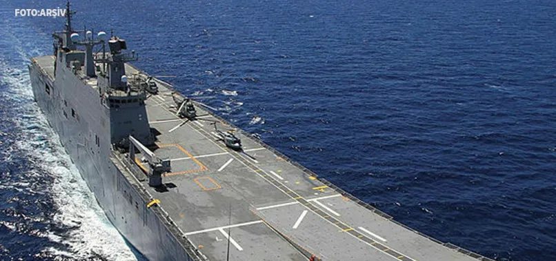 Türkiye’nin ilk uçak gemisi TCG Anadolu'da flaş gelişme