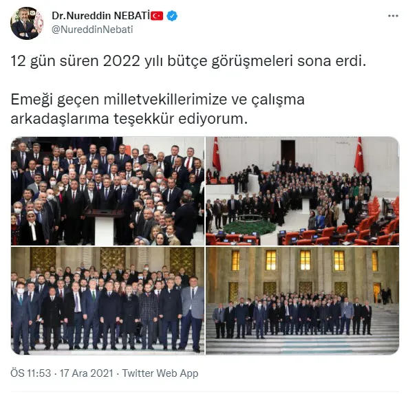 Son dakika: 2022 Yılı Bütçesi TBMM’de kabul edildi