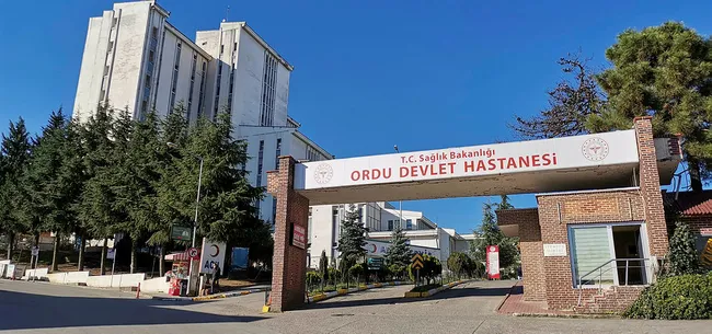 Ordu’da hastanelerin poliklinik, otopark ve yemekhaneleri yoğun bakıma dönüştürülüyor - 1