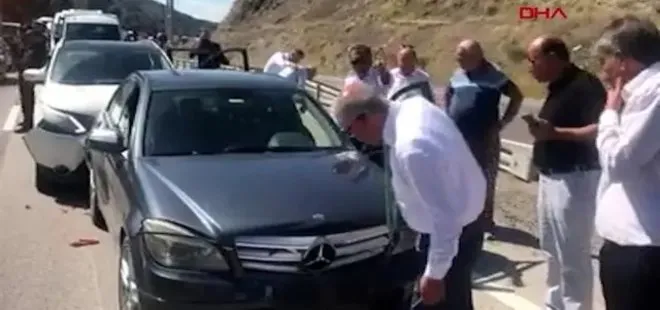 Son dakika | Kemal Kılıçdaroğlu’nun konvoyunda kaza! Yaralılar var