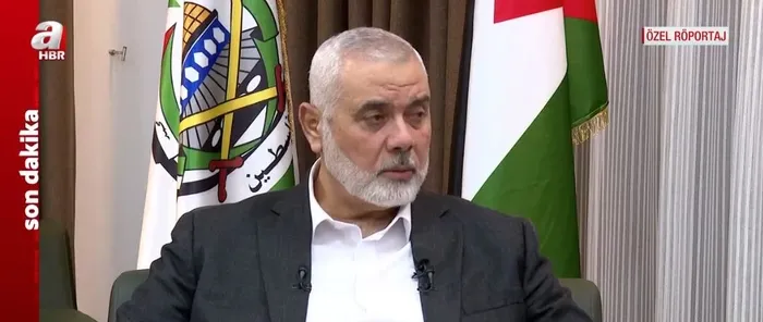 Hamas Siyasi Büro Başkanı İsmail Haniye dünyada ilk kez A Haber’e konuştu! Erdoğan’ın duruşu bizi çok onurlandırdı