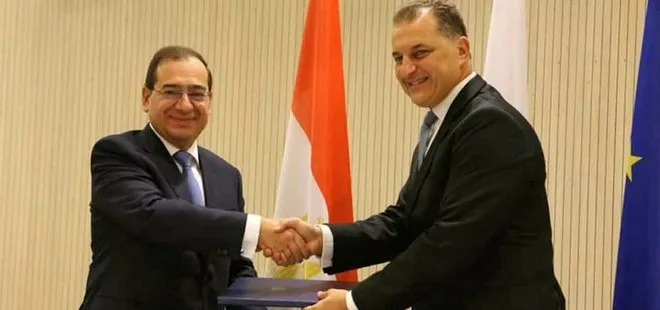 Mısır ile Rum yönetimi arasında doğalgaz anlaşması imzalandı