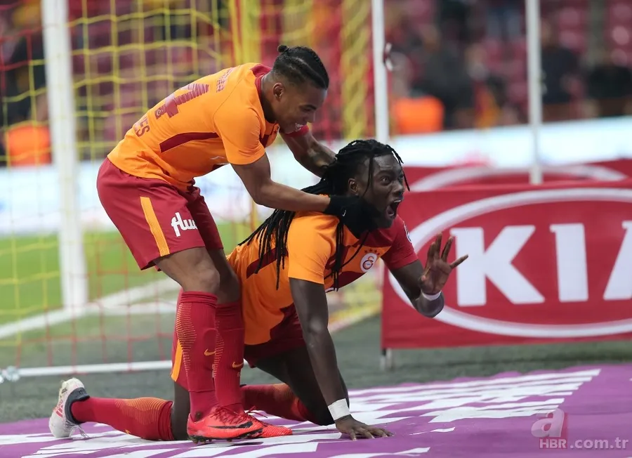 Galatasaray - Antalyaspor maçından kareler 7