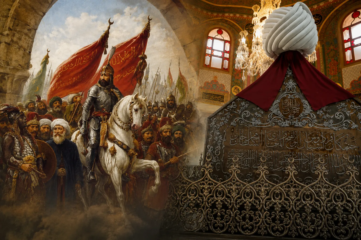 Şanlı fetih 573 yaşında! İstanbul'da fetih coşkusu: Karada dev yürüyüş denizde muhteşem kortej