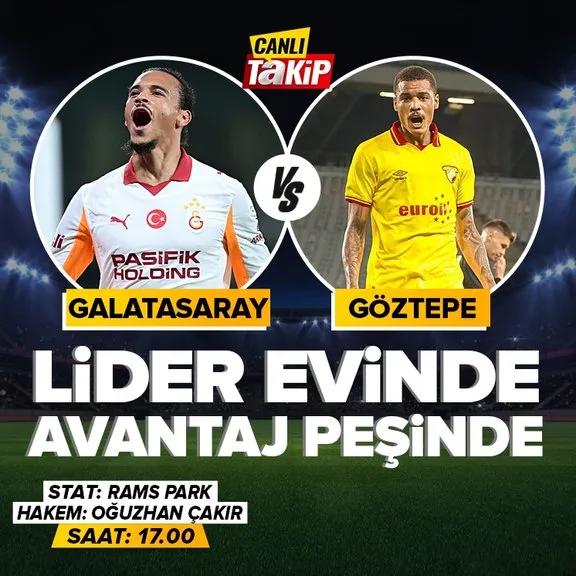 CANLI | Galatasaray - Göztepe