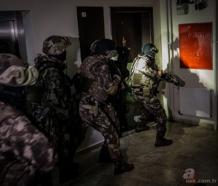 Ankara'da bin polisin katılımıyla narkotik uygulaması 10