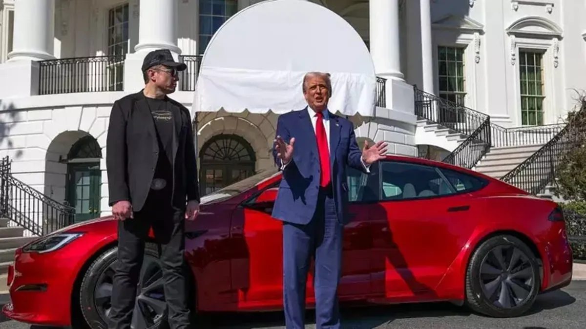 ABD Başkanı Trump'tan 'Tesla saldırıları' uyarısı