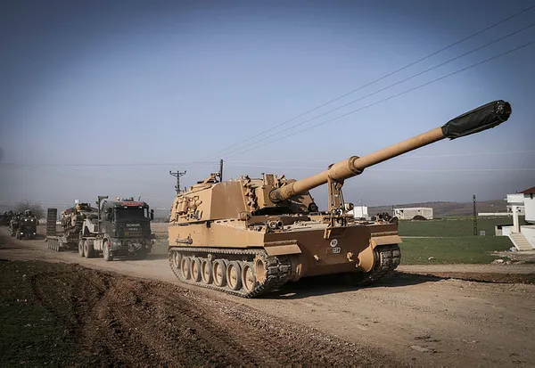 TSK'dan İdlib'e dikkat çeken sevkiyat! Tanklar ve ağır silahlı askerler bölgede - 1