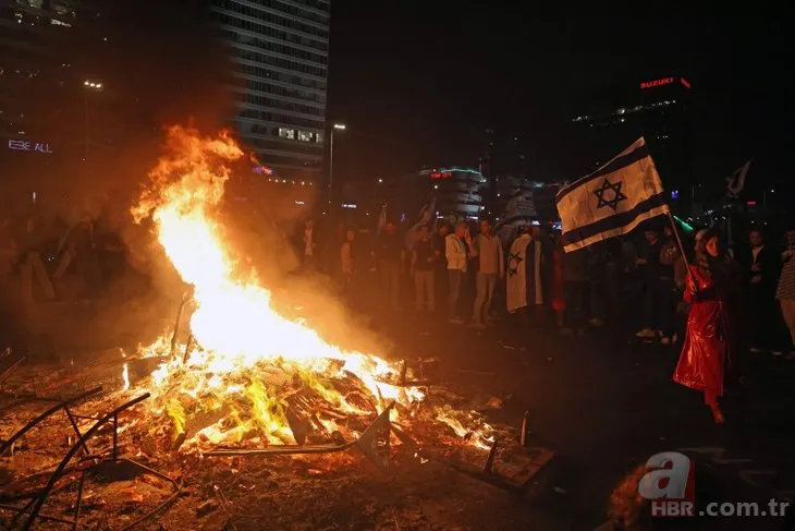 İsrail’de yargı reformu protestoları | Netanyahu’nun evinin önündeki barikat yıkıldı! İç savaş tehlikesi: Yüz binler sokağa döküldü! İşte İsrail’deki son durum